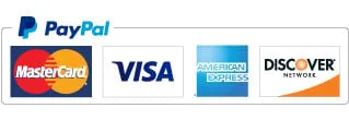 Accepted Cards via PayPal