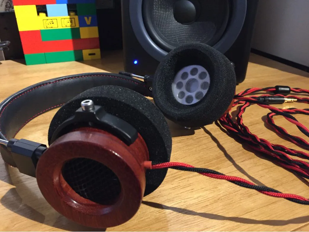 Brian - USA - Custom Grado DIY Headphones Build, Audiophile Wood Cups, Headphone Modding