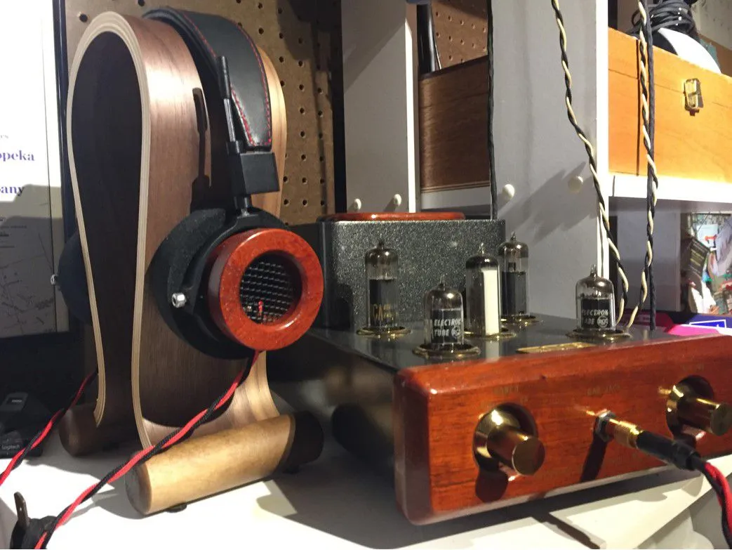 Brian - USA - Custom Grado DIY Headphones Build, Audiophile Wood Cups, Headphone Modding