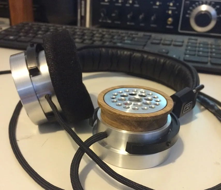 Bruce - USA - Custom Grado DIY Headphones Build, Audiophile Wood Cups, Headphone Modding