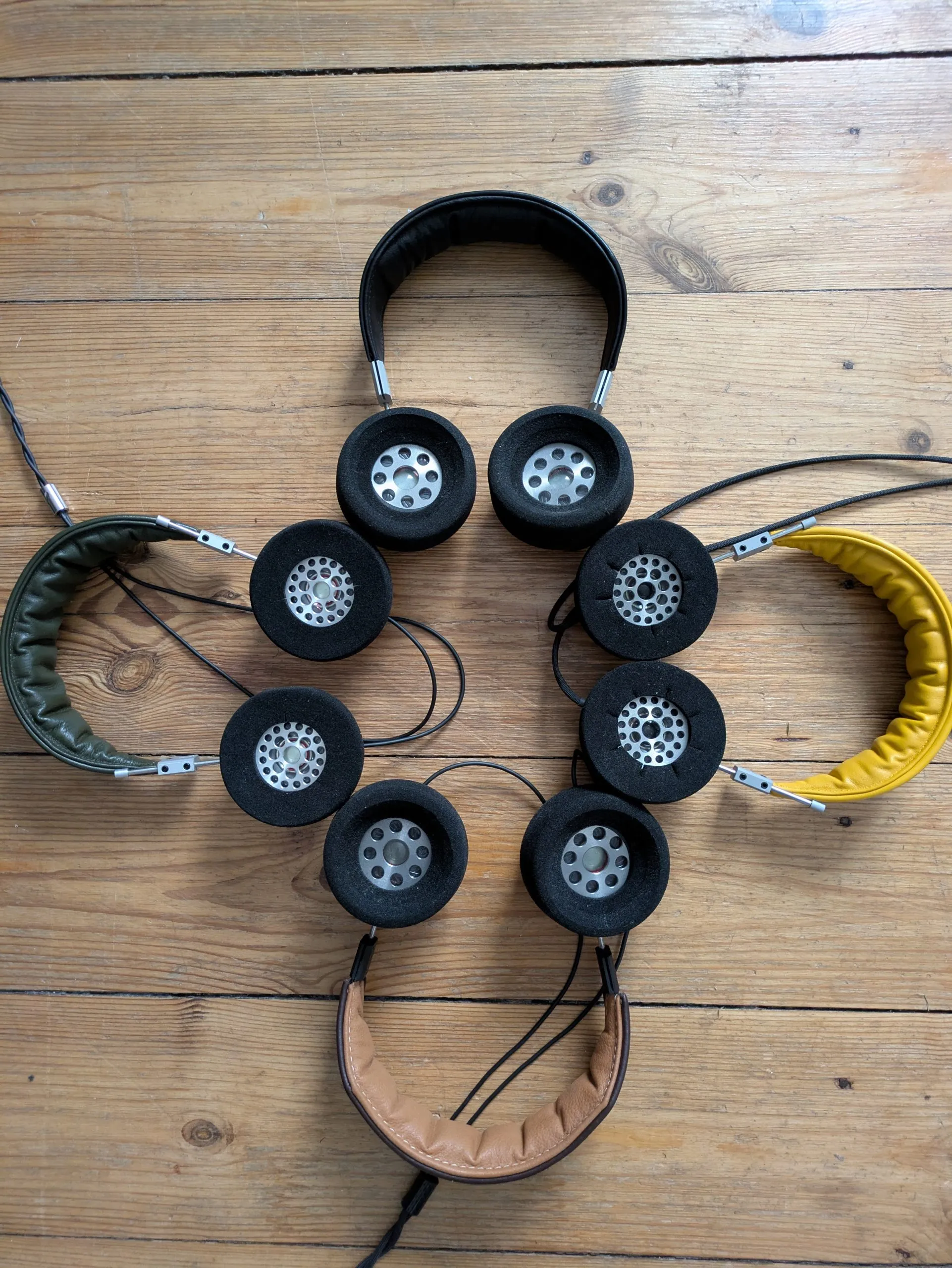 Danny - Germany - Custom Grado DIY Headphones Build, Audiophile Wood Cups, Headphone Modding
