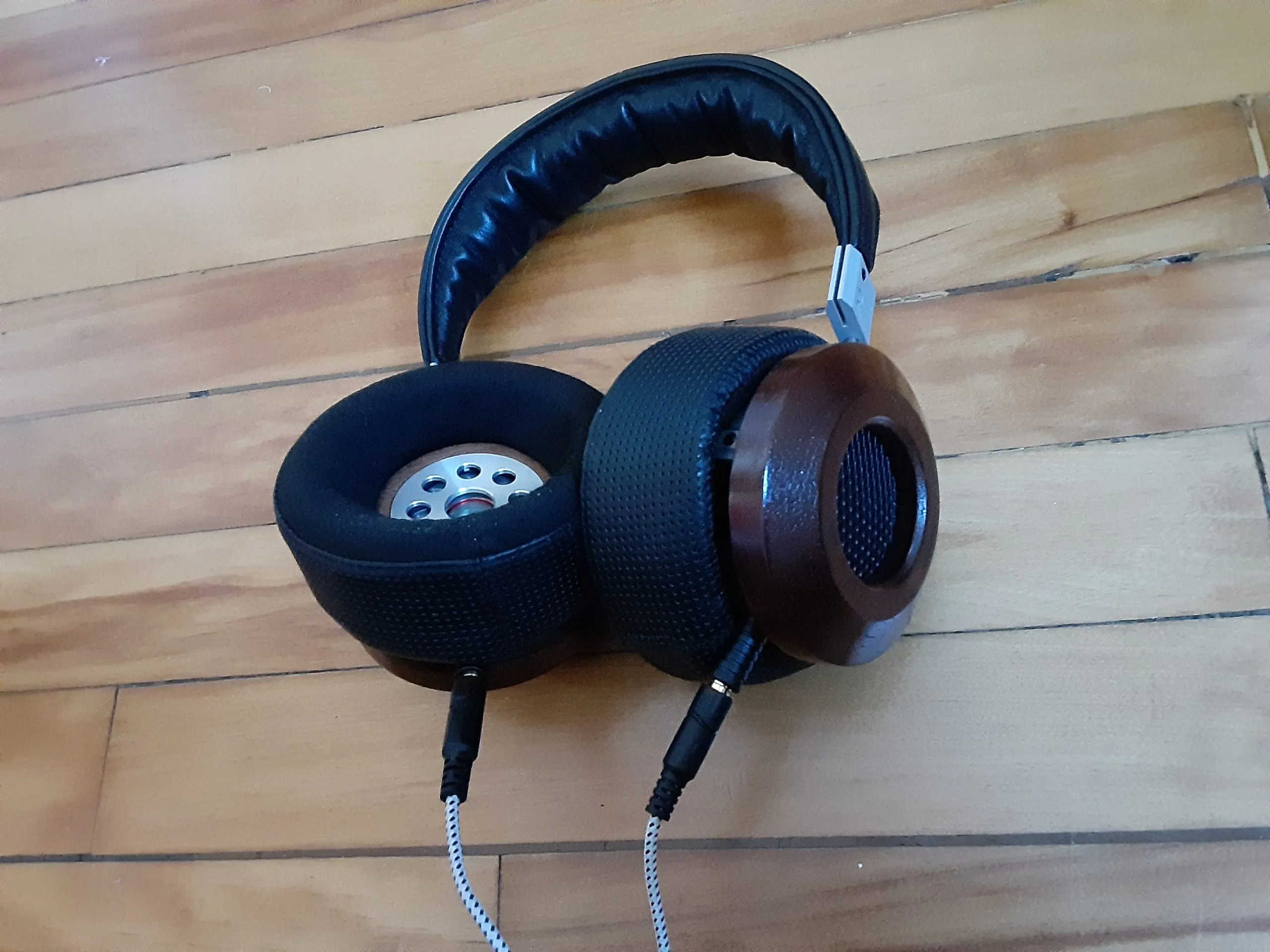 Doug - USA - Custom Grado DIY Headphones Build, Audiophile Wood Cups, Headphone Modding