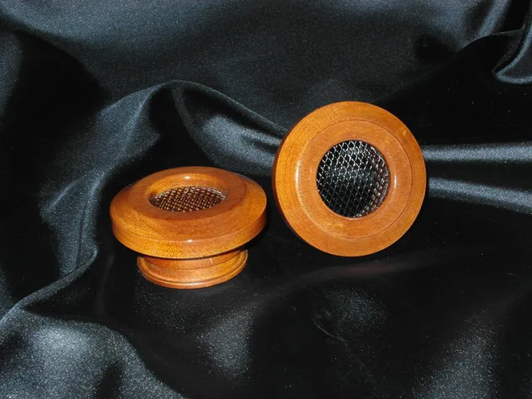 G1/EA Mahogany Wood Cups - Handcrafted Wood Earcups for Grado DIY Modding, Custom Wood Cups, Replacement Earcups