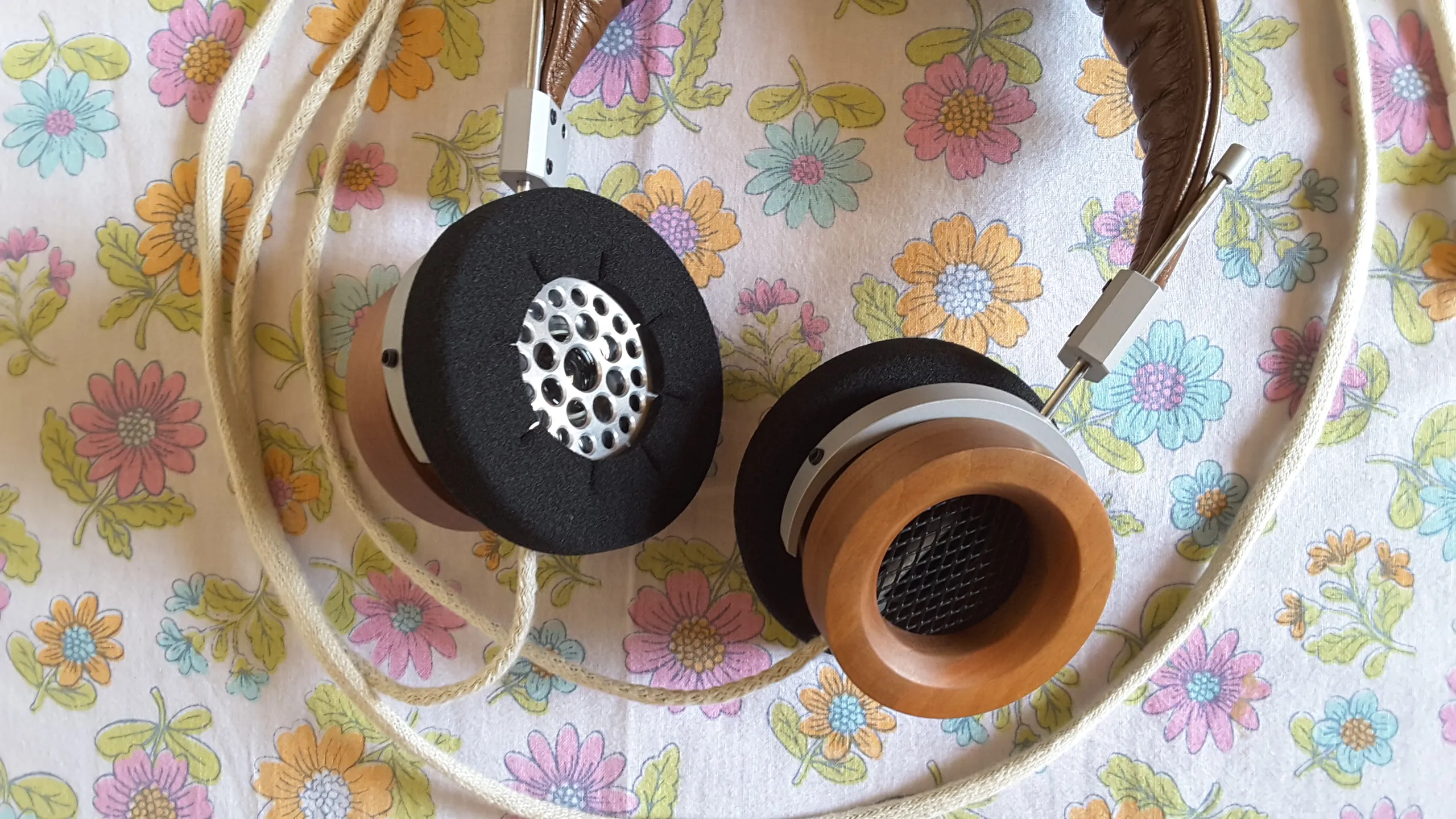 Philippe - France - Custom Grado DIY Headphones Build, Audiophile Wood Cups, Headphone Modding